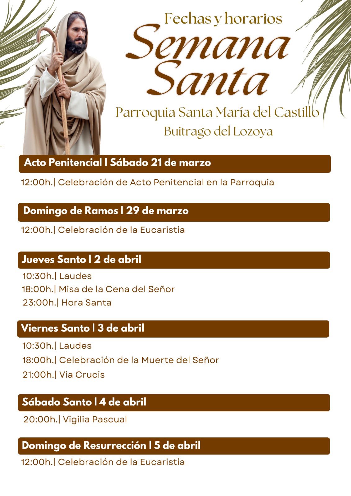 semana santa buitrago 2026 2