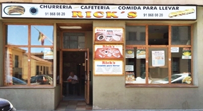 cafetería ricks